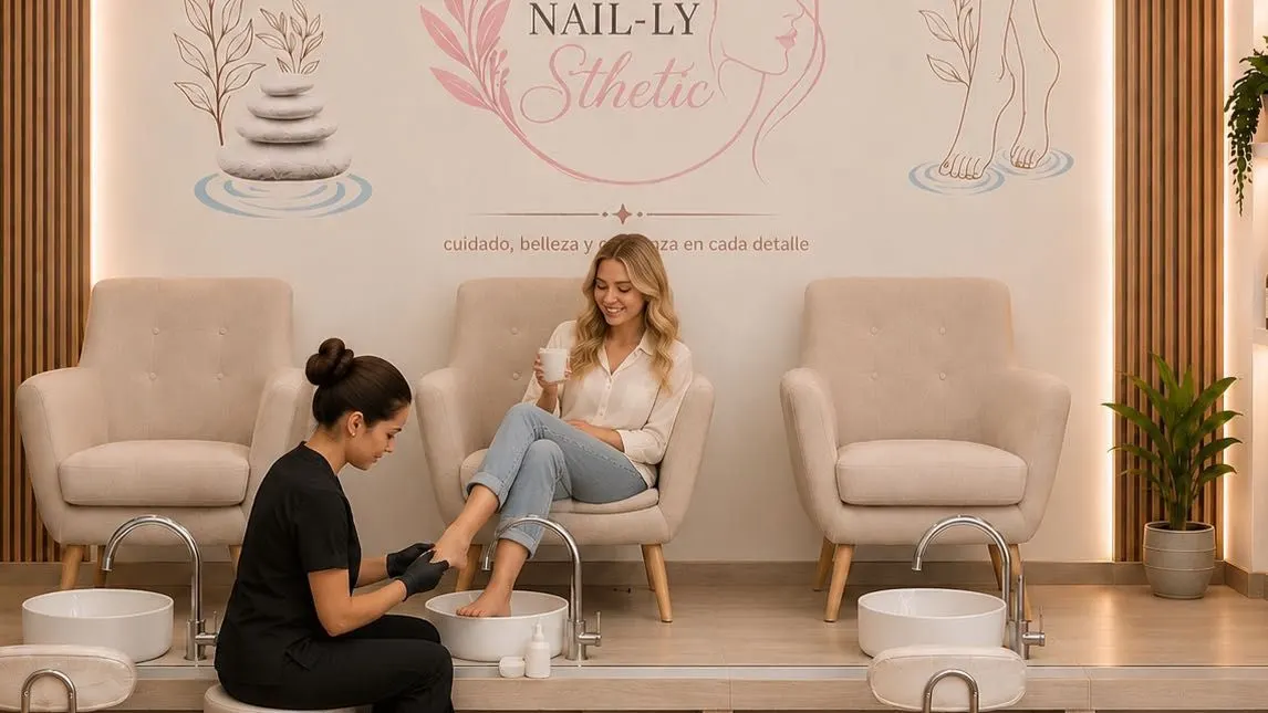 Interior del salón NAIL-LY Sthetic
